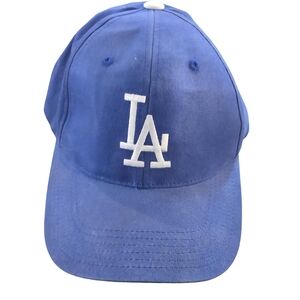 LA Dodgers Adjustable Baseball Cap MLB Genuine Merchandise Blue Hat